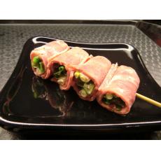 培根蔥肉串 (3貫) 10入 (菜價浮動)